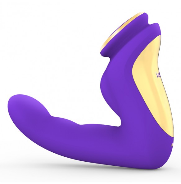 HK LETEN - Taka Kato God's Finger Shape G-Spot Heating Vibrator (Chargeable - Purple)